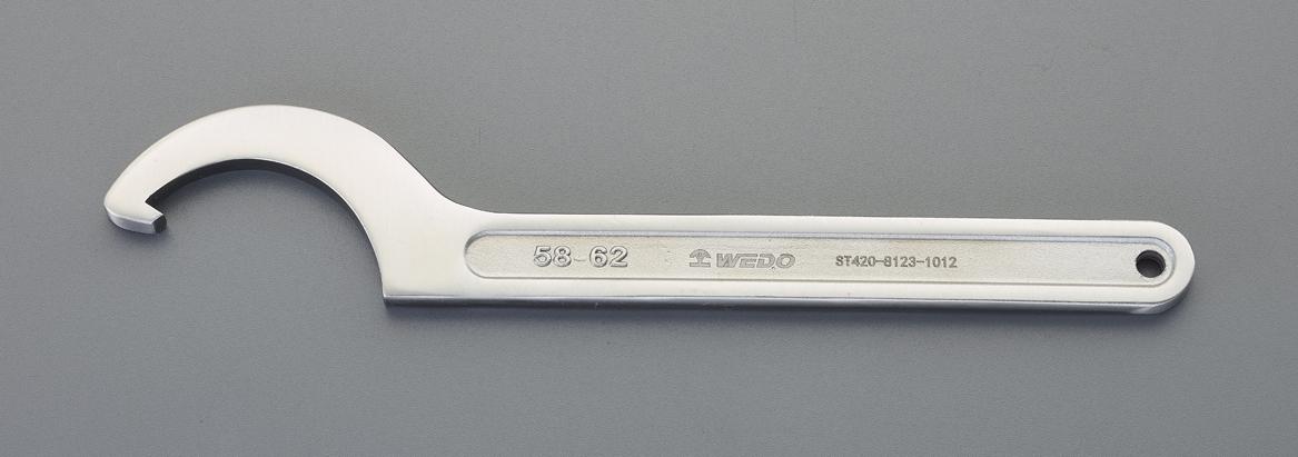 エスコ(ESCO) 34-36mm フックレンチ(ステンレス製) EA613XE-52