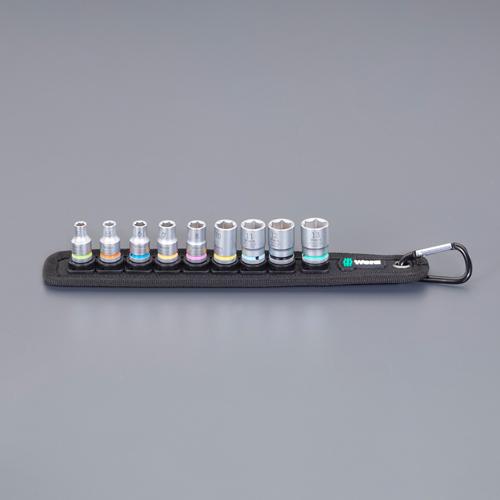 エスコ(Esco) 1/4\"DR/9点 ソケット仕掛ける(ZYKLOP) EA617AH-2"