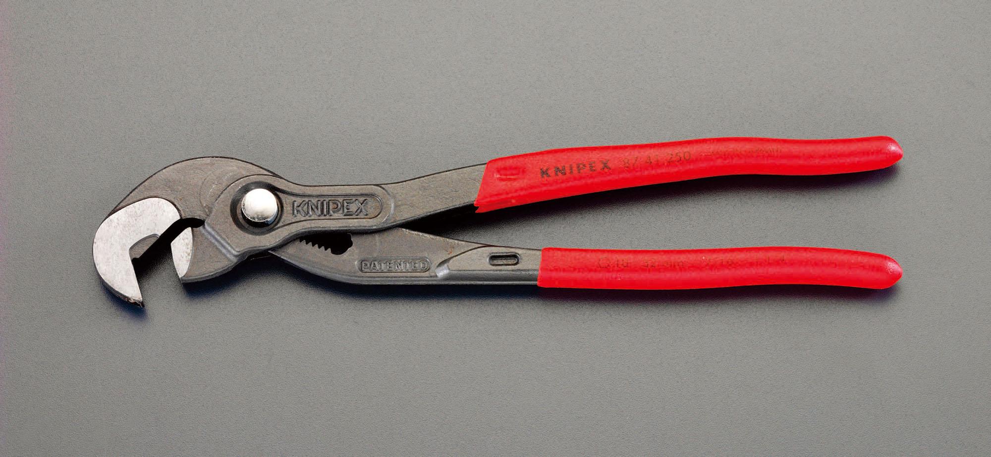 エスコ 1・1/4\"/250粍中毒者ペンチ EA531EN-250"