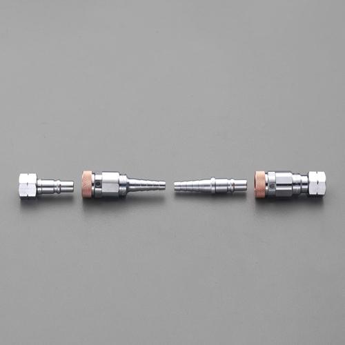 エスコ 8-9mm溶接器用カプラーセット(ガス用) EA300BB-20
