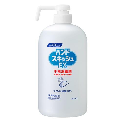 エスコ (Esco) アルコールハンド消毒剤 ハンドスキッシュEX 800mlx6個 EA922KE-8K