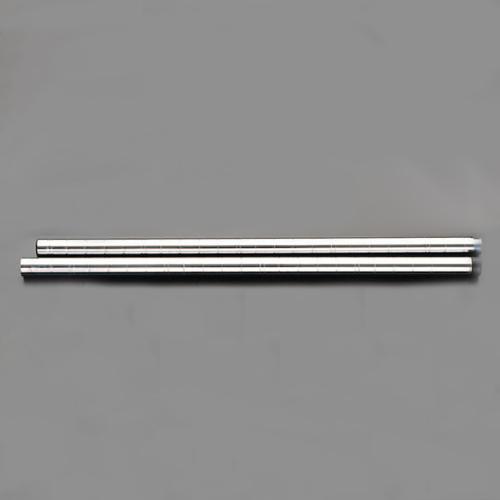 ESCO メタルラックポール 4本 φ25x1690粍 EA976AJ-325 花・ガーデン・DIY-その他