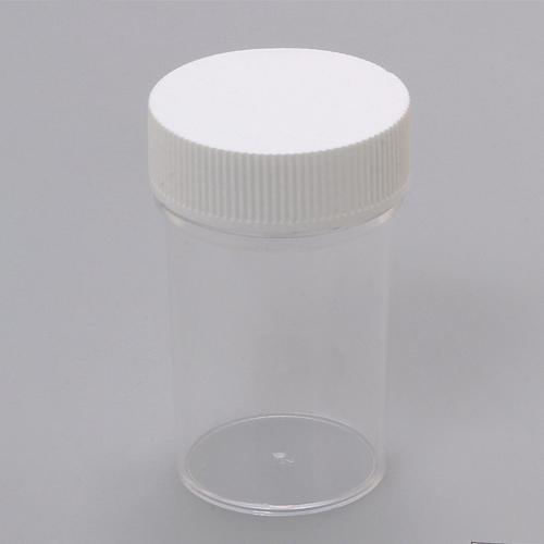 ESCO ポリ容器 クリアー/10個 φ71.0x132mm/350mL EA508AF-38B