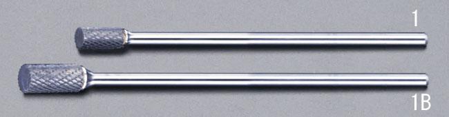 エスコ 12x25x175mm/6mm軸[Coated]超硬バー EA819VL-1B