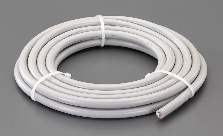 エスコ 3.5 mm2x10m/4芯 ビニールキャブタイヤケーブル EA940AG-674