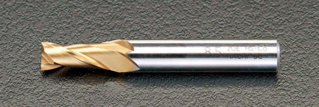 12.7x 90mm エンドミル(TiN coat・Co-HSS/2枚刃) 8,961円