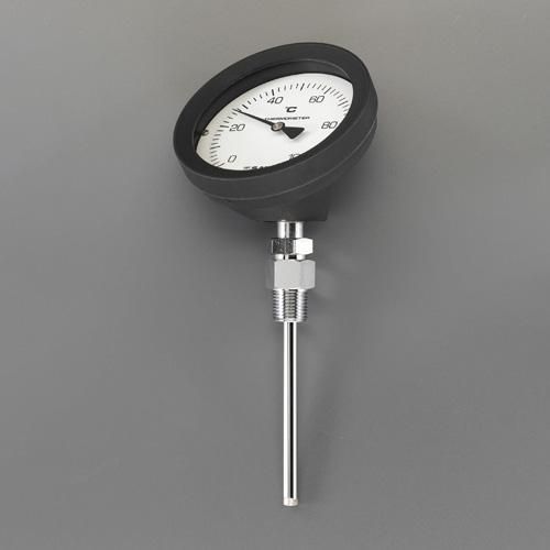 エスコ 0-50°C/50mmバイメタル式温度計 EA727AA-71