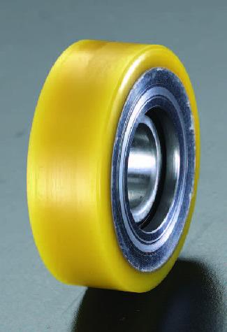 110x25mm/25mm ガイドローラー(ポリウレタン製) EA986RX-13