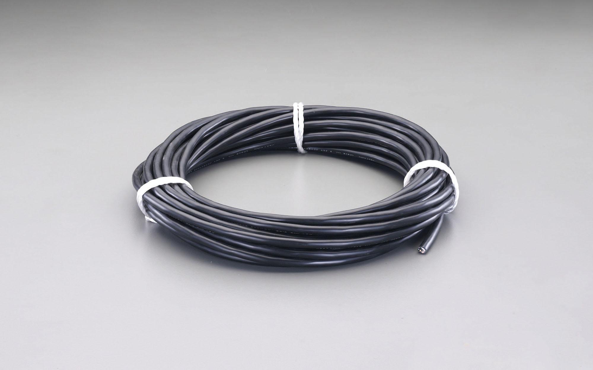 エスコ 150V/6.4A/2対x10m 多目的計装用ケーブル EA940AP-111