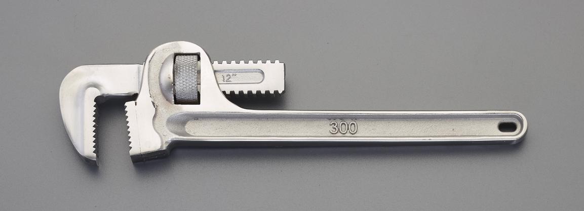 エスコ(ESCO) 30x250mm パイプレンチ(ステンレス製) EA546BS-2