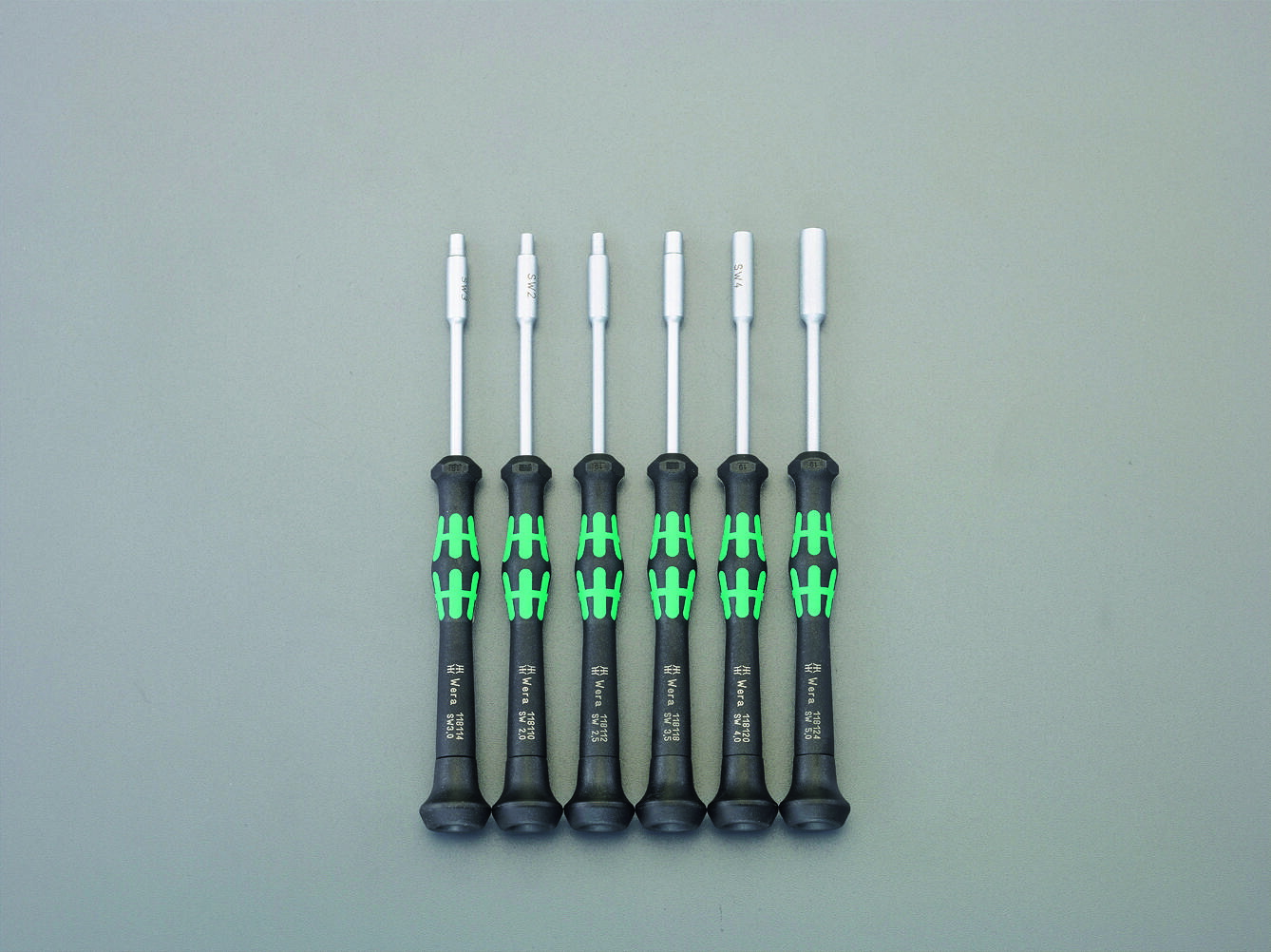 エスコ(ESCO) [Nut]ドライバー(精密用) 2.0-5.0mm/6本組 EA550MG-110