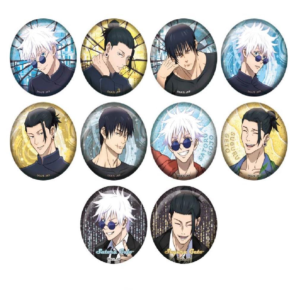 １０個★五条悟　呪術廻戦 ラメキラカンバッジコレクション 劇場版 呪術廻戦 0」 ラメキラカンバッジコレクション【1BOX 8