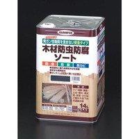 14L[油性]用材殺虫剤保全篩いに掛ける 赤銅色