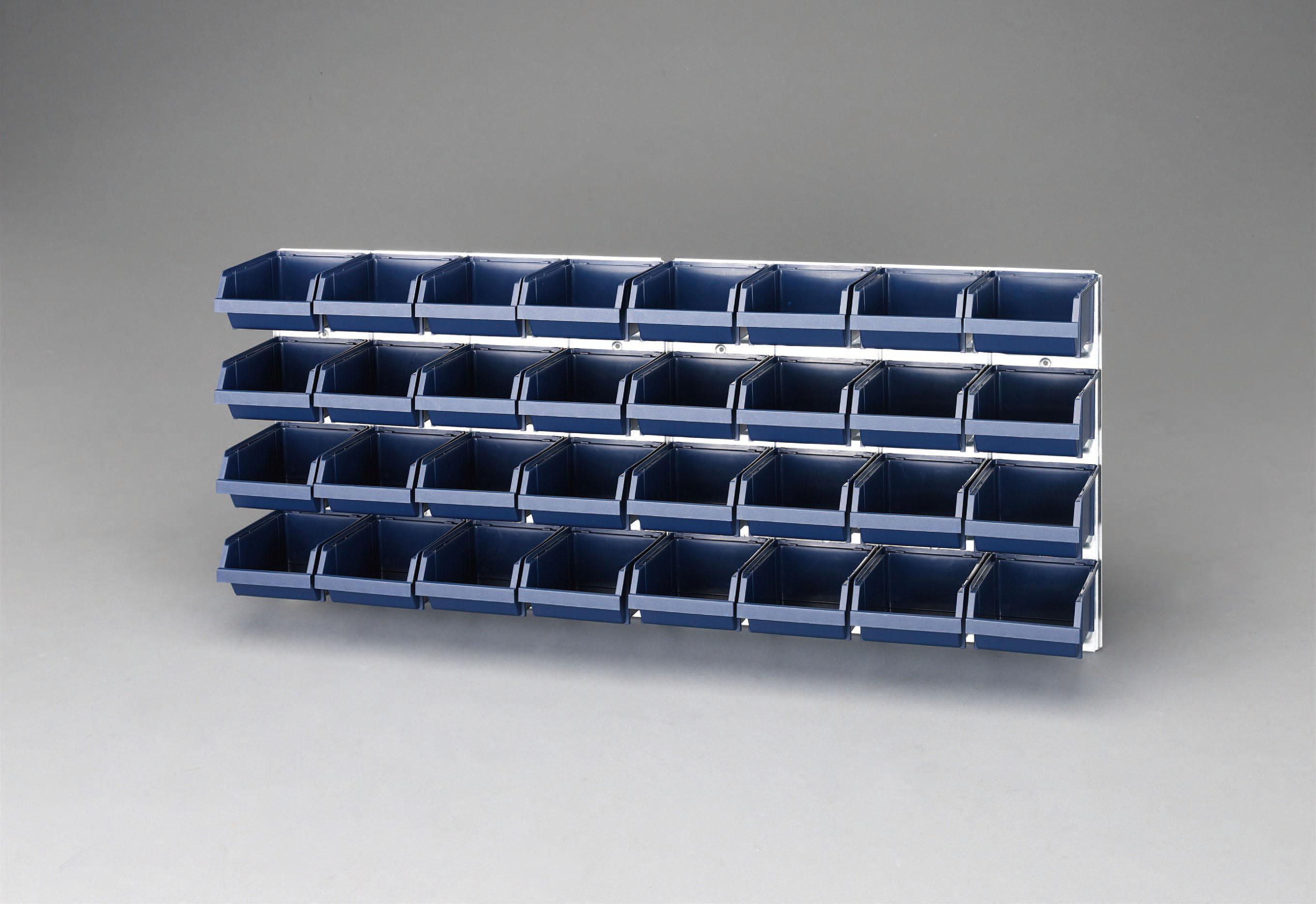 1040x440mmパーツトレーセット(壁面用・32トレー付) 内寸(W×D×H):112×150×70mm(最大) 外寸(W×D×H):125×173×75mm