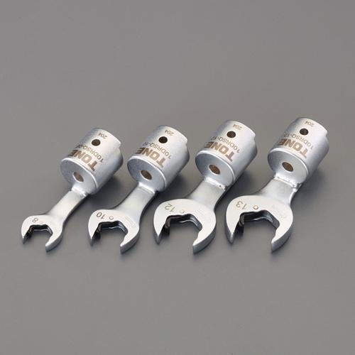 8ー13mm[EA723NKー3用]クイックスパナヘッドセット (対辺8mm)16.2×4.1 (対辺10mm)20.3×4.8 (対辺12mm)24.3×5.3 (対辺13mm)26.8×5.9