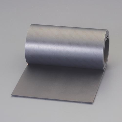 114x1000x6.4mm防振ソフトウレタンロール(バンポン/黒) 114×1000