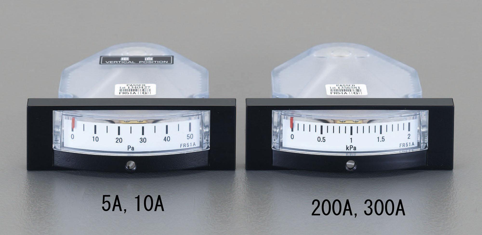 エスコ 0-3.0KPa微差圧計 EA729SB-300A