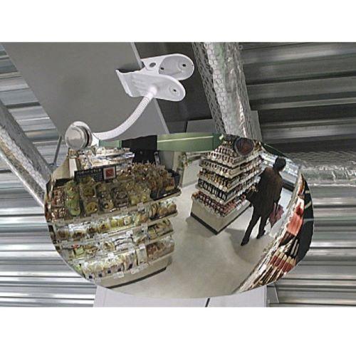 350x230粍百貨店オーバル型鏡鑑(ゼムクリップ式)  配管:φ24~43粍、 板物:15~43粍 鏡鑑は縦付、横付が能力のある