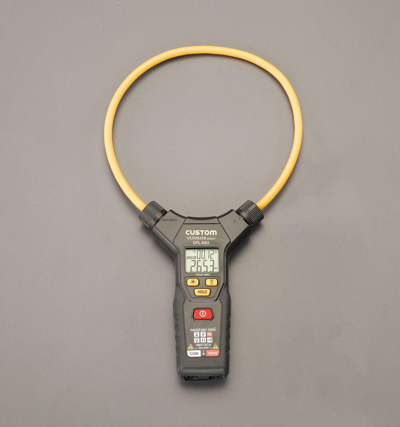 エスコ クランプメーター デジタル・軟らかい検知器 EA708KE-1A