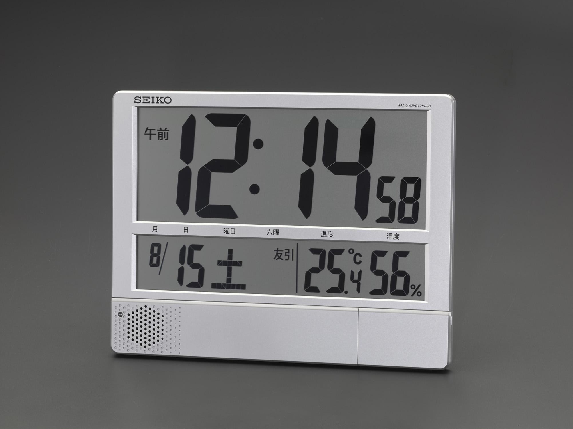 エスコ(ESCO) [電波]掛・置兼用時計(大型) 294x386x31mm EA798CS-54B 19,939円