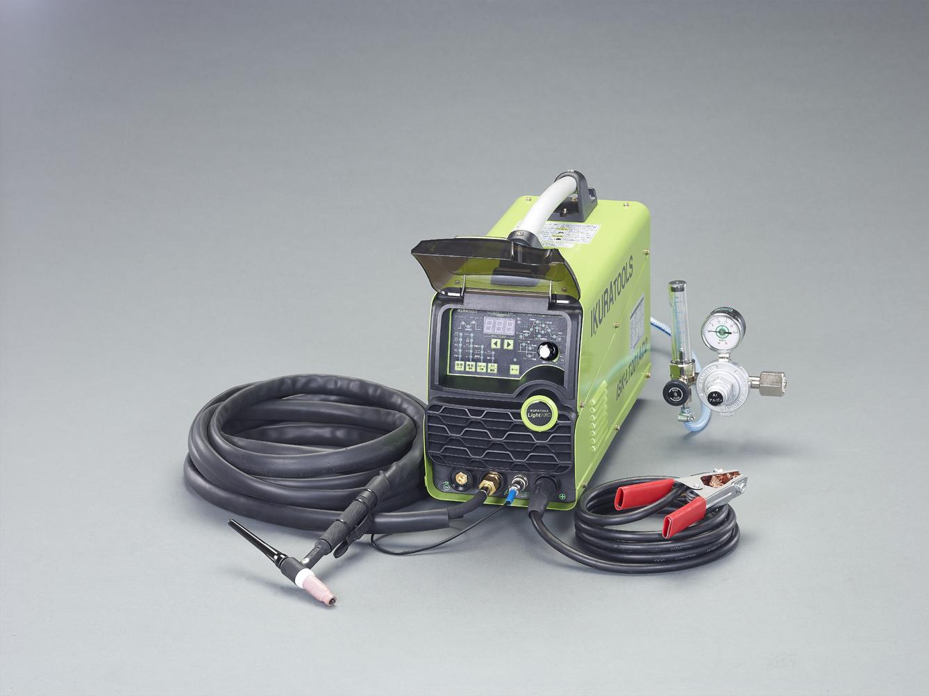 単相100V・200V兼用TIG溶接機 185(W)×455(D)×320(H)mm