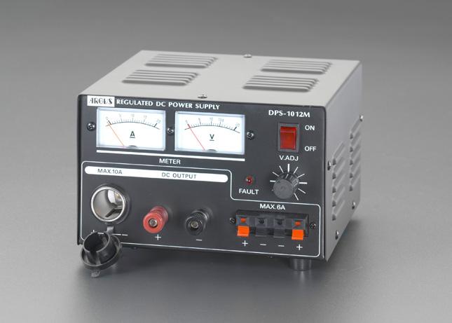 AC100V→DC12V/10A直流安定化電源 195×225×125(H)mm