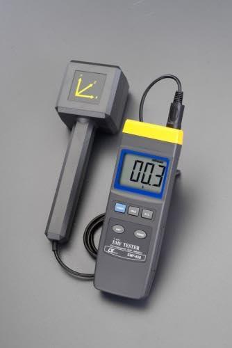 電波位置づける器(3流束)  本体:68(W)×30(D)×195(H)粍、 センサープローブ:75×58×220粍