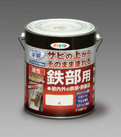 エスコ(ESCO) [油性]鉄用ペイント(ライトグリーン) 1.6L EA942CG-67