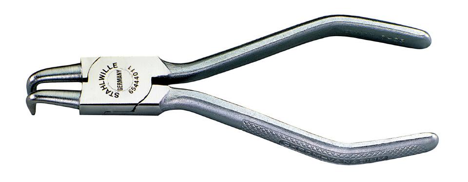 エスコ 12-25mm 穴用スナップリングプライヤー(90?) EA590SE-12