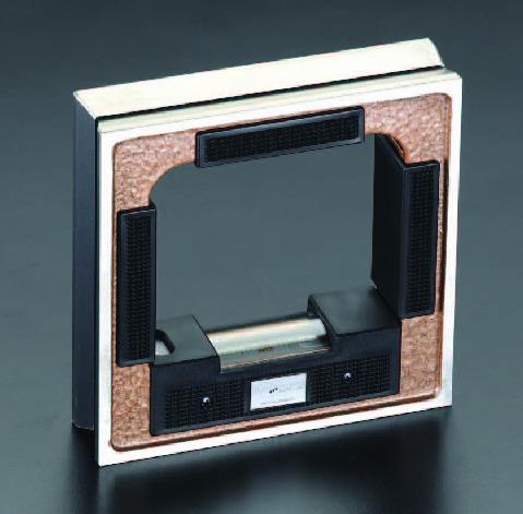 エスコ 200x200mm(0.04mm/m)精密レベル EA735M-45C