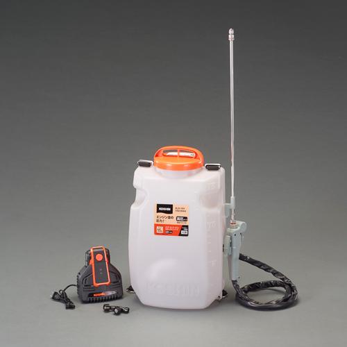 エスコ(esco) DC18V/2.0Ah/15L 電動吹き付ける(申し受ける式/高圧 EA115YB-34