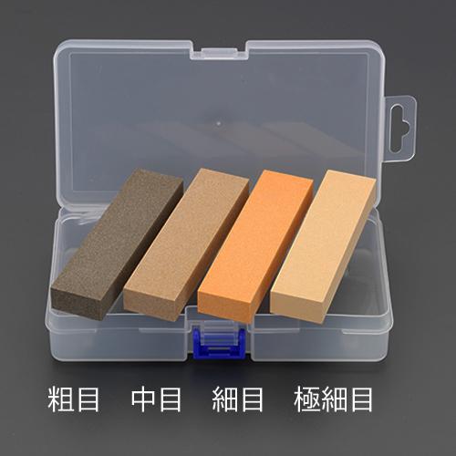 エスコ 4個組油剃刀砥仕掛ける EA522G