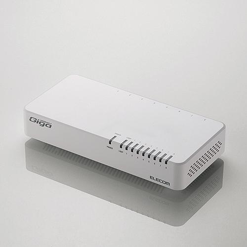 エスコ(ESCO) [8ポート]スイッチングハブ 180x87x34mm EA764BY-28B