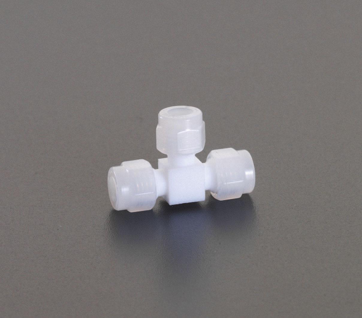 10mm ユニオン(ティー/フッ素樹脂製)