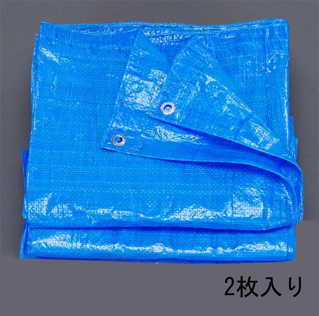 10x10m/0.06mmブルーシート(2枚) 10×10