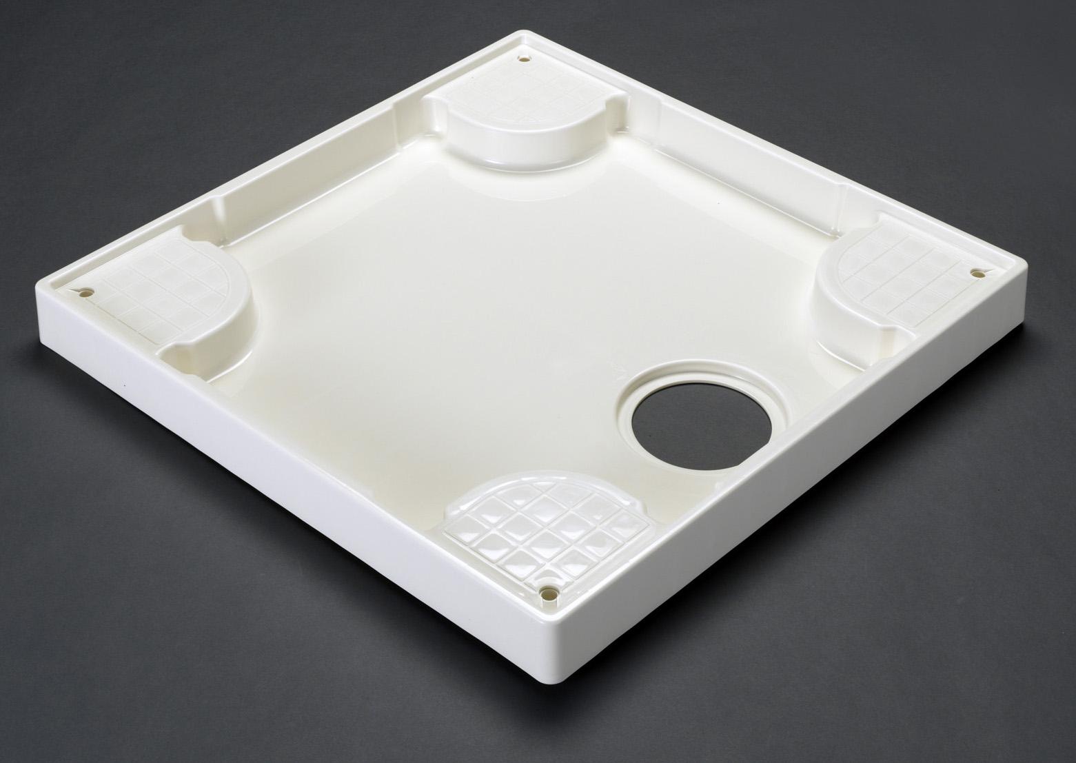 640x640x60mm洗濯機用防水パン 640×640×60