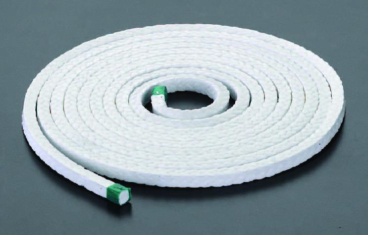 4.8mmx3mグランドパッキン(PTFEテフロンファイバー) 4.8×4.8mm