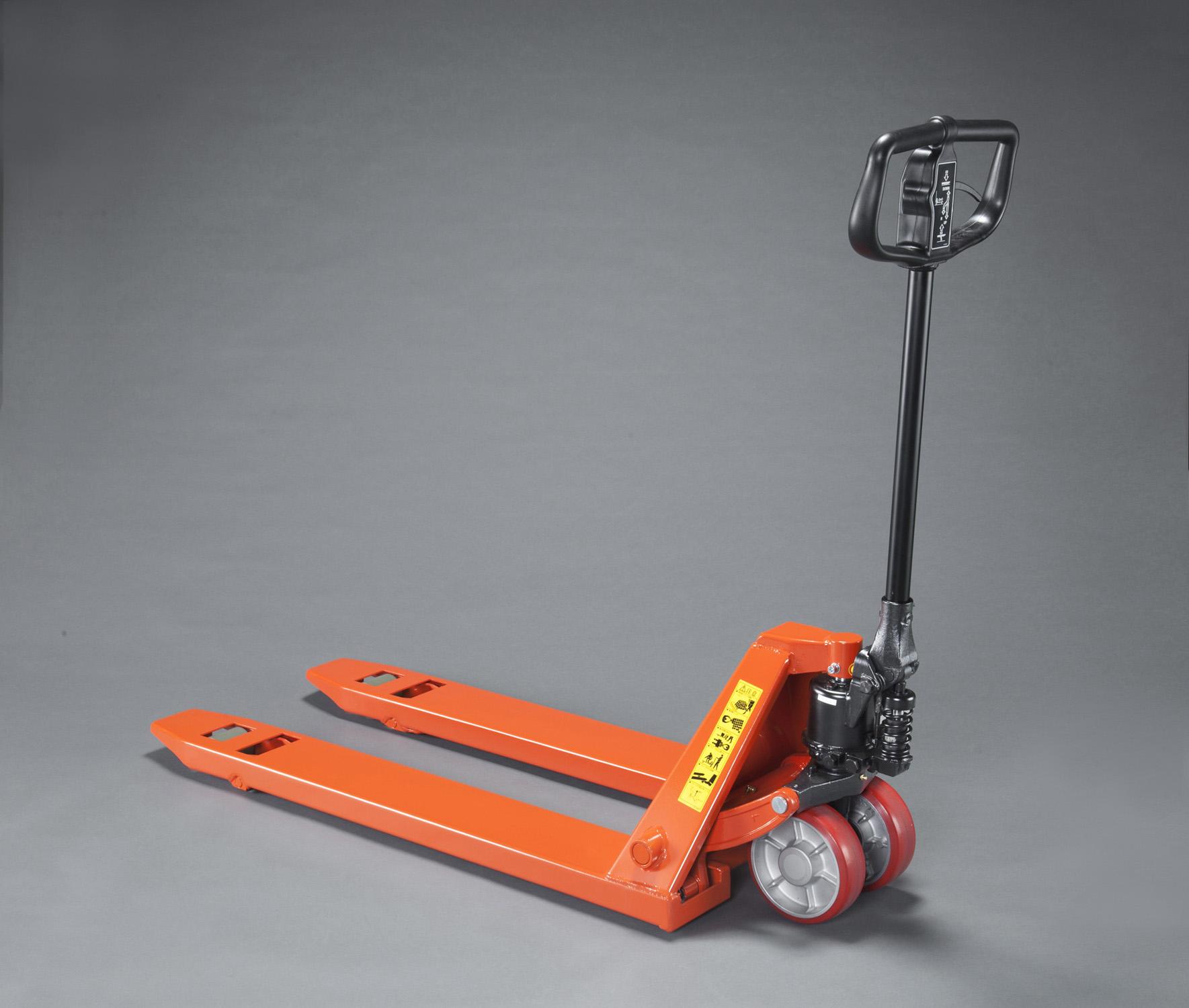 1.0ton/1、200粍ハンドパレットトラック(低床型)  1200×650粍