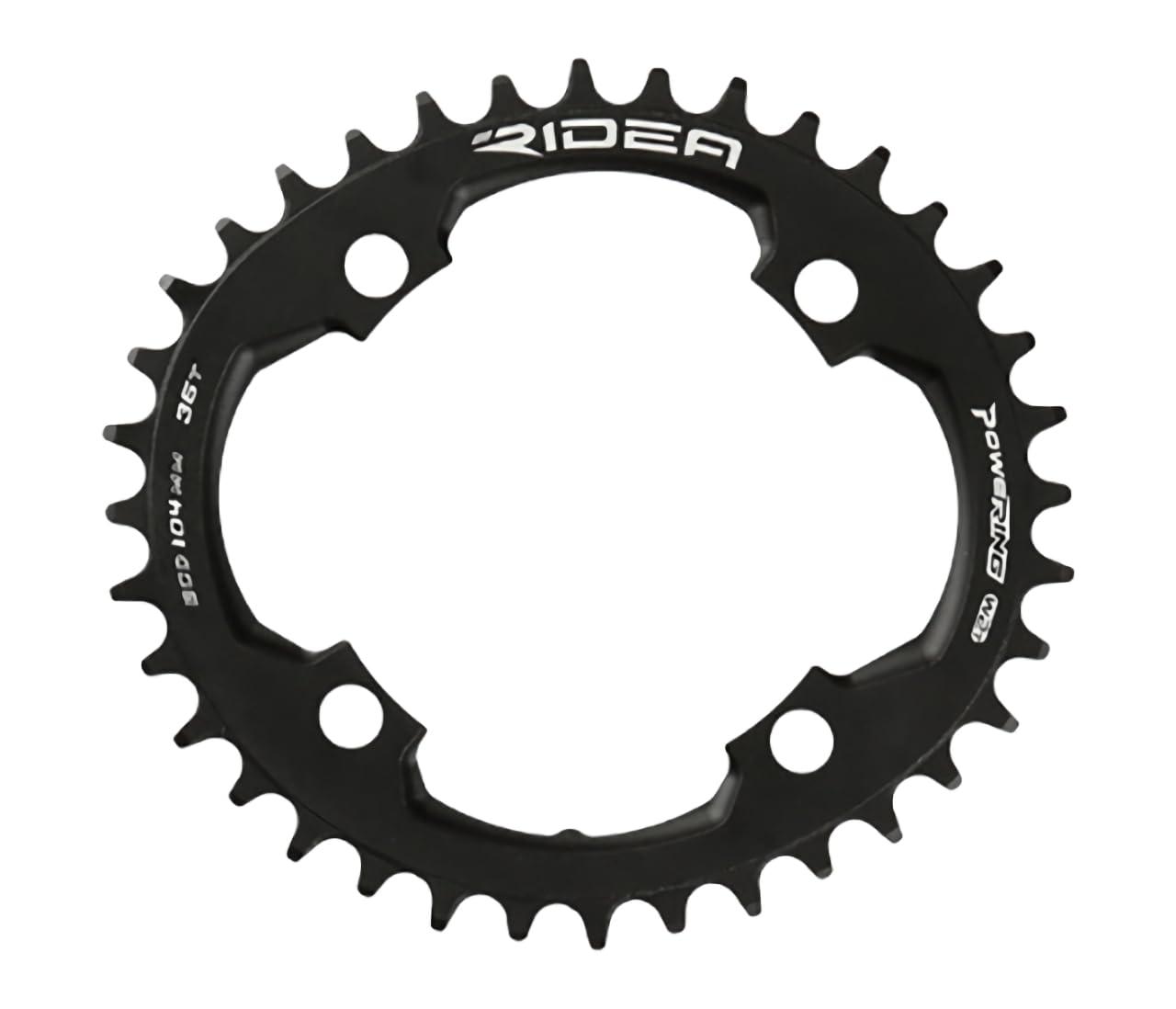 RIDEA Powering L W2T 4arms 36W2-LM4S1 36T BCD:104mm ブラック 147-06304