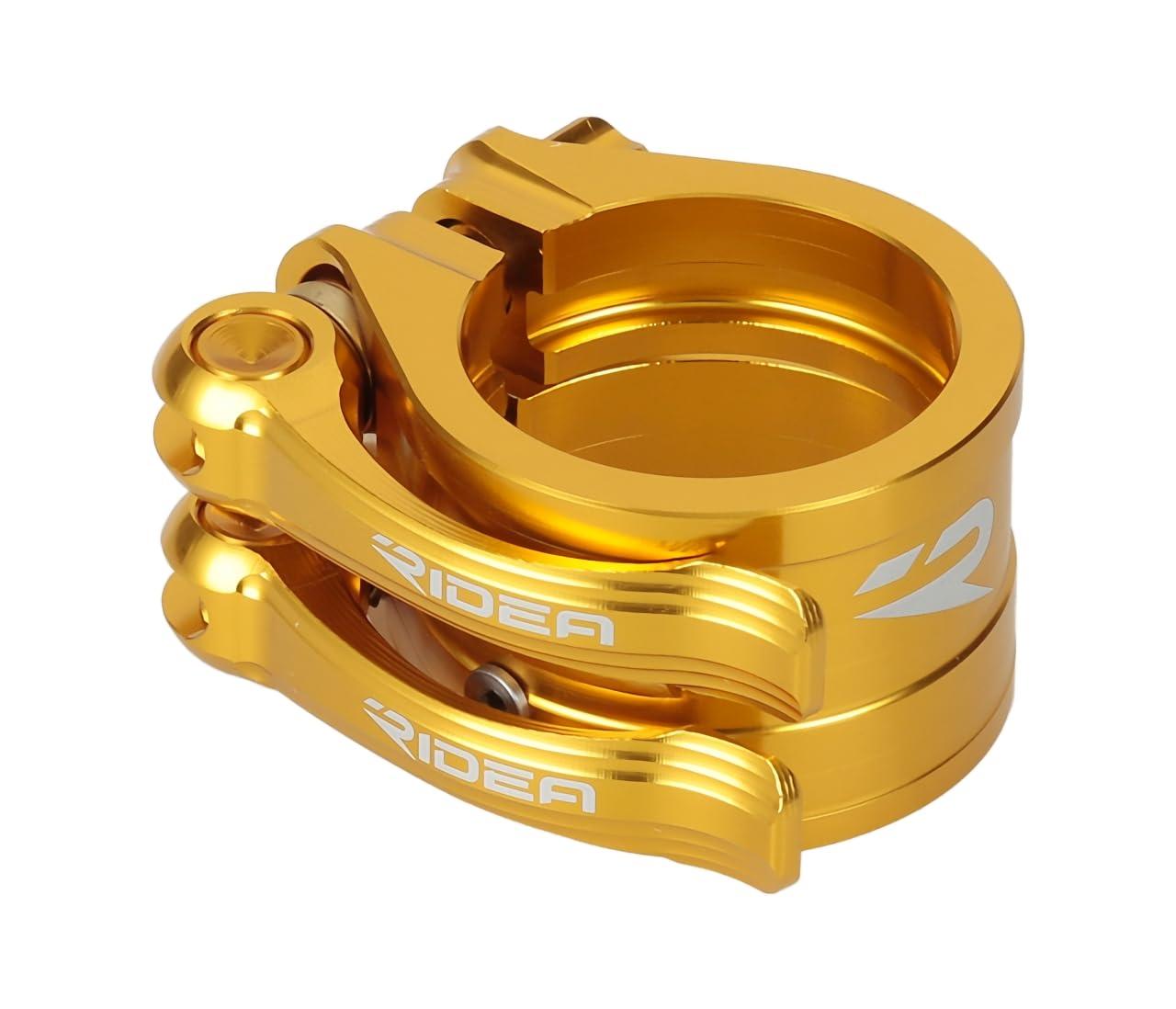 RIDEA Seat Post Clamp Q/R SCQR40T2 ゴールド 147-04893