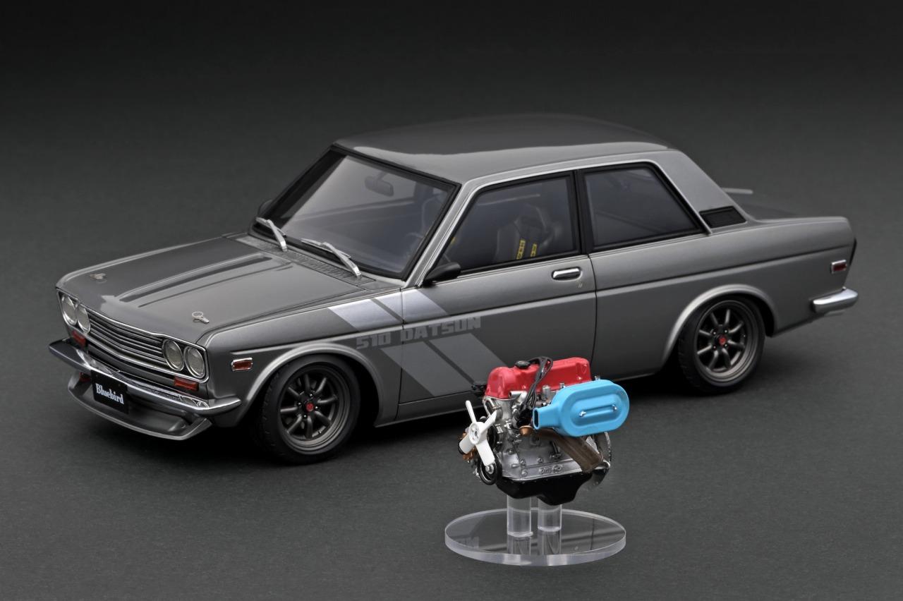 楽天市場】イグニッション 1/18 ダットサン ブルーバード(510