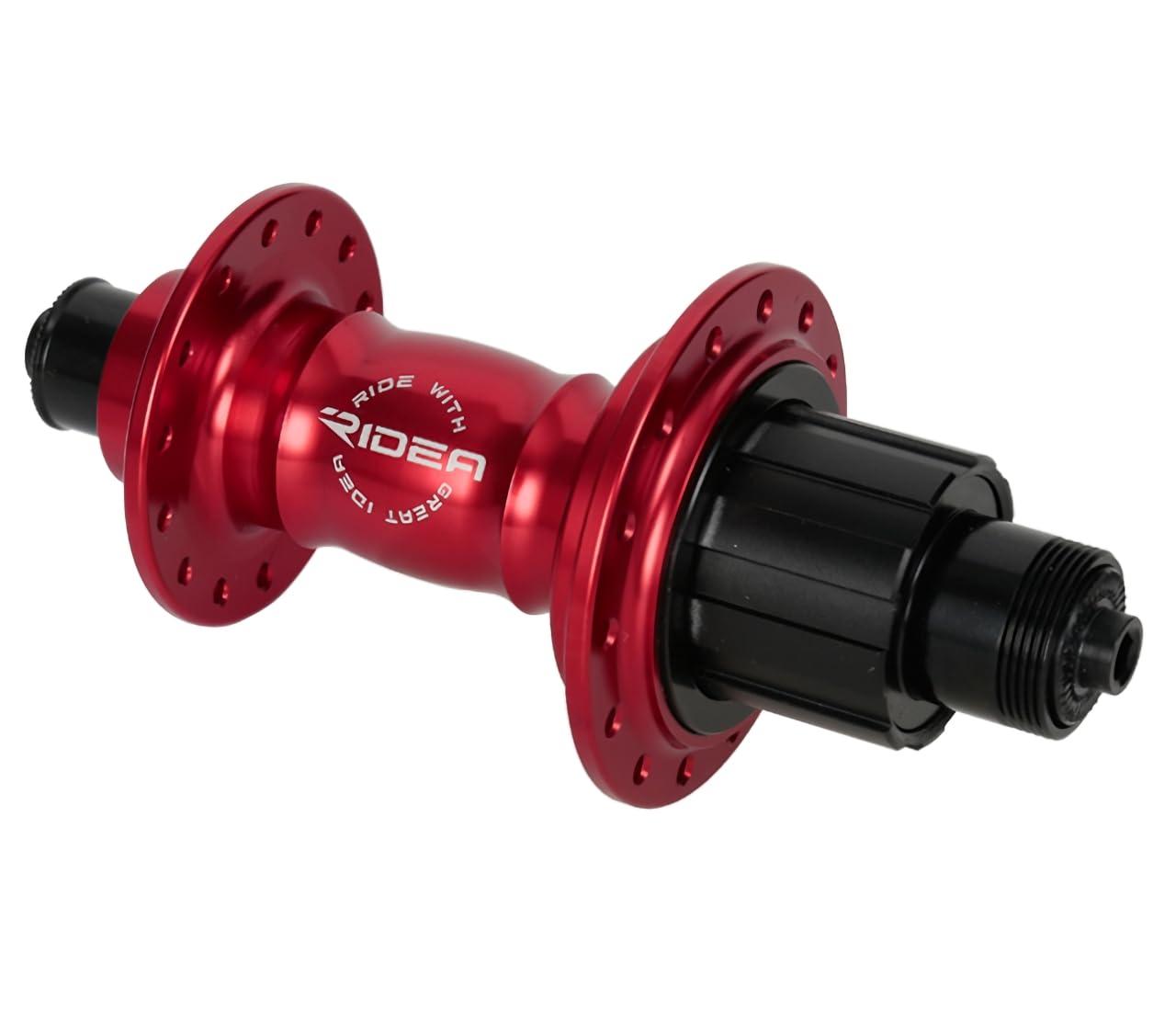 RIDEA High Performance Hub HF7-R135/28 レッド 147-00469｜ポッチ