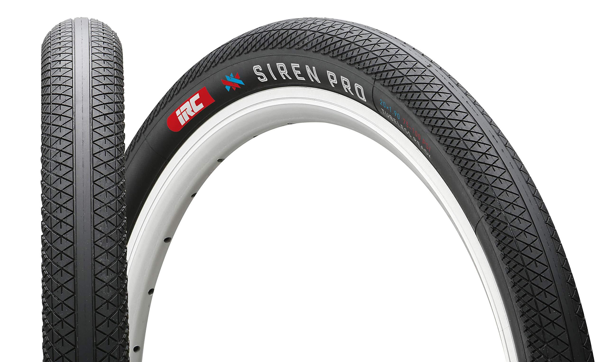 アイアールシータイヤ(IRC tire) 自転車 タイヤ SIREN PRO TUBELESS READY サイレン プロ 20 × 1.90 195428