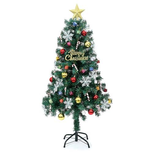 クリスマスツリー120cm オーナメント付き