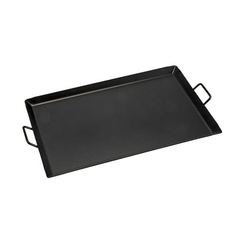 キャプテンスタッグ(CAPTAIN STAG) アウトドア 鉄板 BBQグリドル 550×410mm Lサイズ ブラック UG-1596