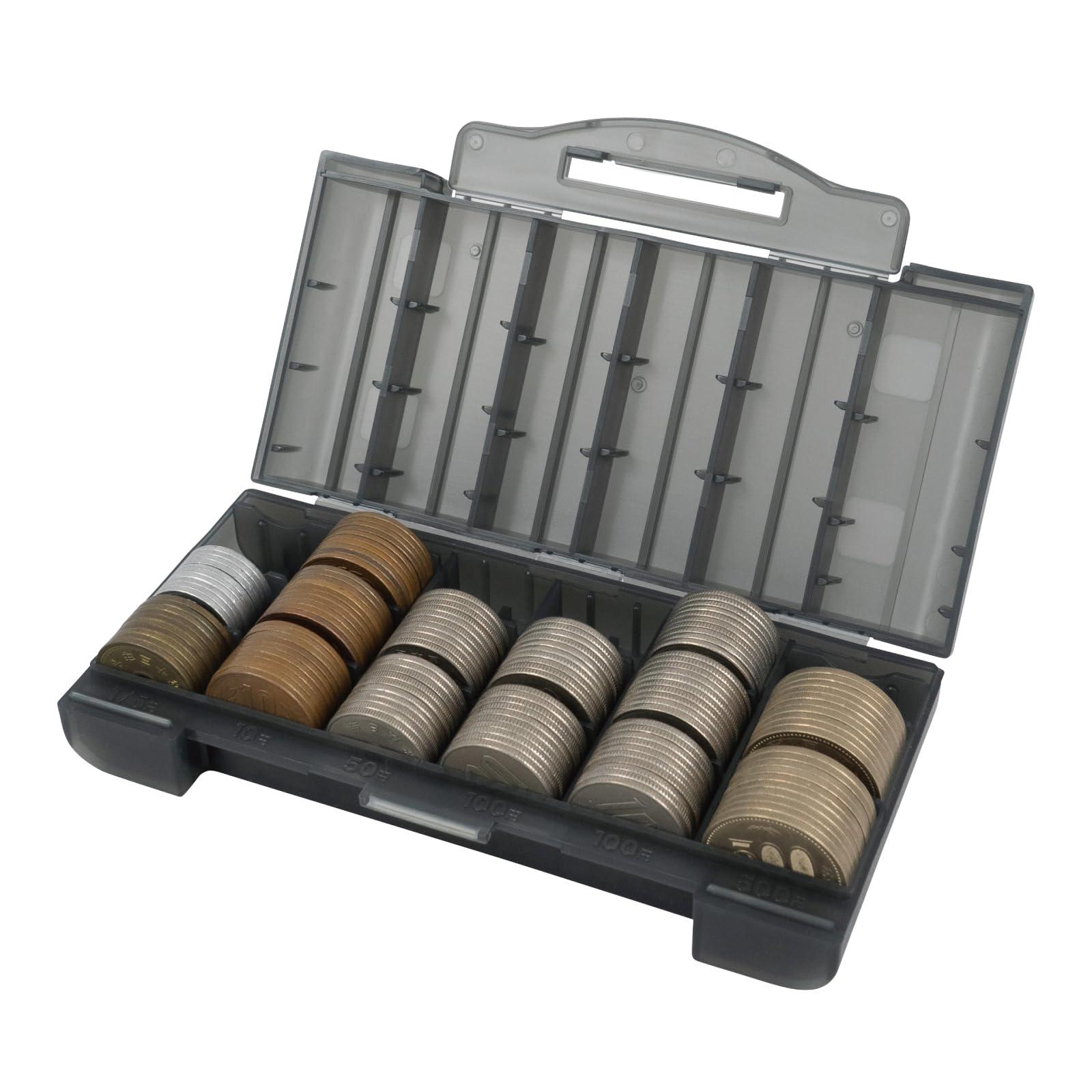 楽天市場】コインカウンター コインキーパー コインケース コイン 小銭 簡易 計数 釣銭 釣り銭 国内流通硬貨6金種 50枚 シンプル設計 スピーディ  片手 収納 仕分け 店舗 備品 売上計算 売上 コンビニ スーパー ドラッグストア 【メール便不可】 : 文具王のＯＳＫ