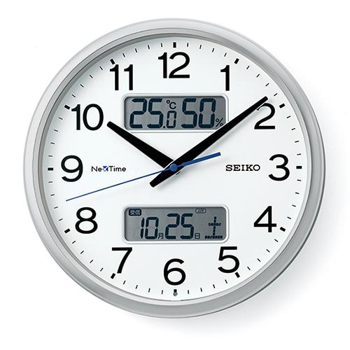 エスコ(ESCO) φ310mm [ハイブリット電波] 掛時計 EA798CC-132 1個｜ポッチ