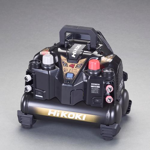 エスコ(Esco) AC100V/1.45kW 高圧大気圏コンプレッサー 貯蔵タンク 8L EA116HF-2C