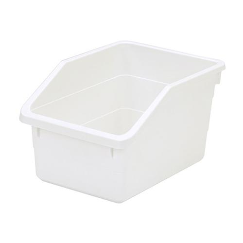 ESCO 190x260x152粍 部分品お盆 白/20個 EA661EE-2