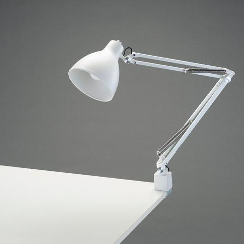 ESCO 照明灯/LED クランプ式/白 AC100V/7.8W E26 EA761XD-35